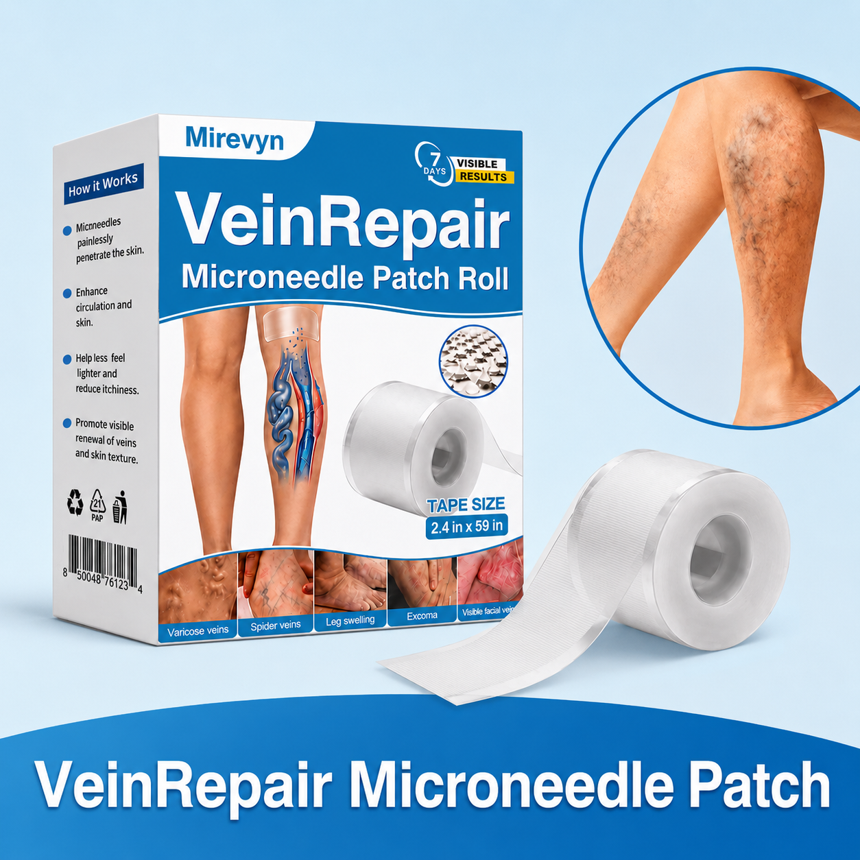 VeinRepair Microneedle Patch