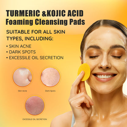 Flash Sale🔥Turmeric & Kojic Acid Cleansing Pads