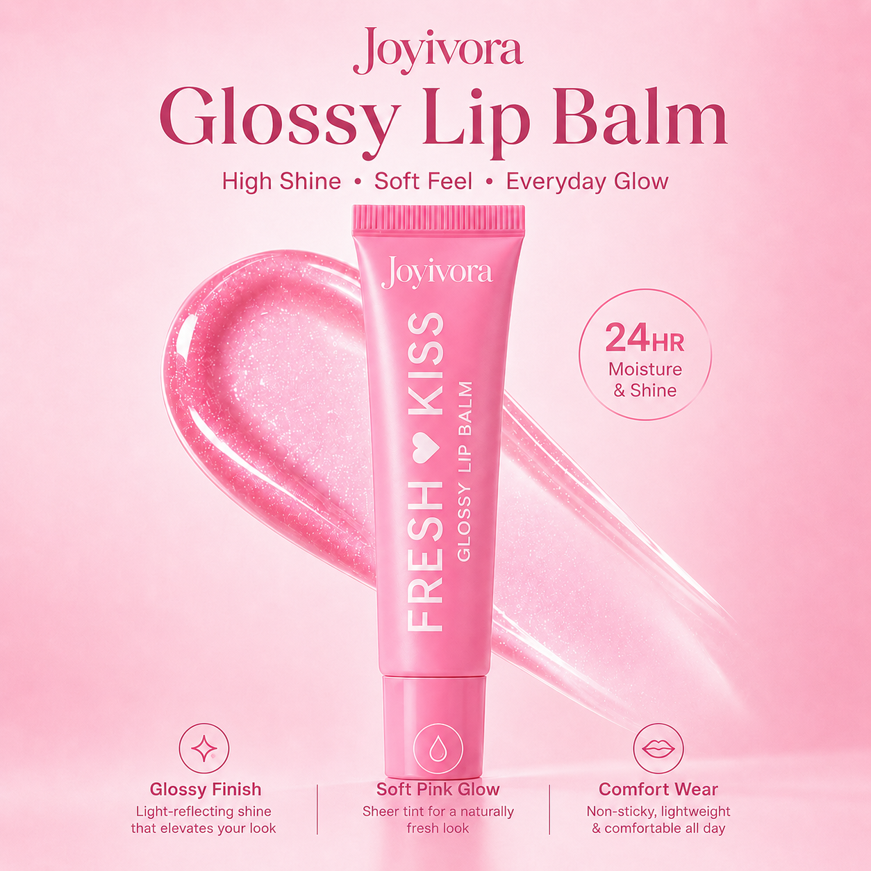 Joyivora Fresh Kiss Lip Balm BOGO Deal – Fresh Care for Soft, Kissable Lips