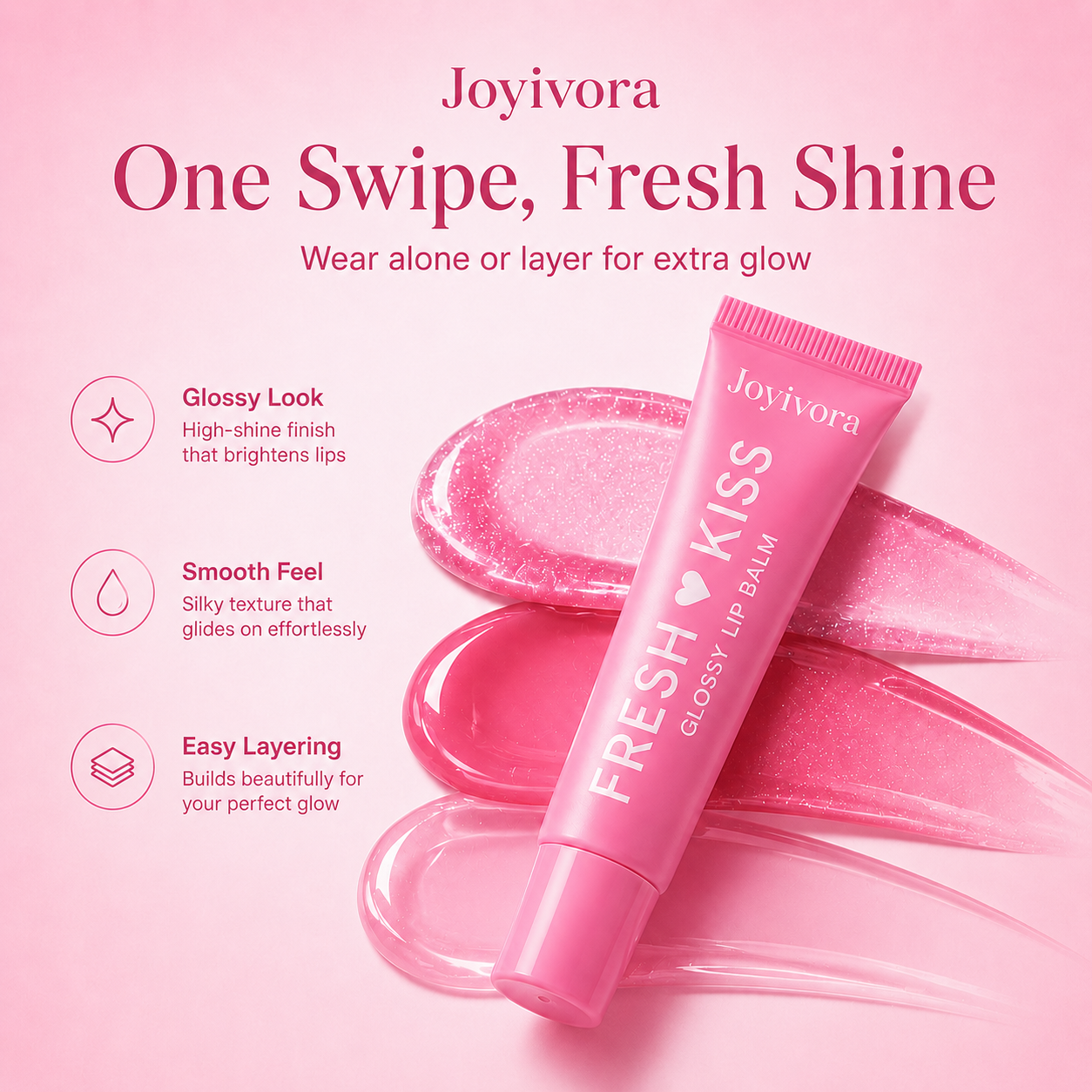 Joyivora Fresh Kiss Lip Balm BOGO Deal – Fresh Care for Soft, Kissable Lips