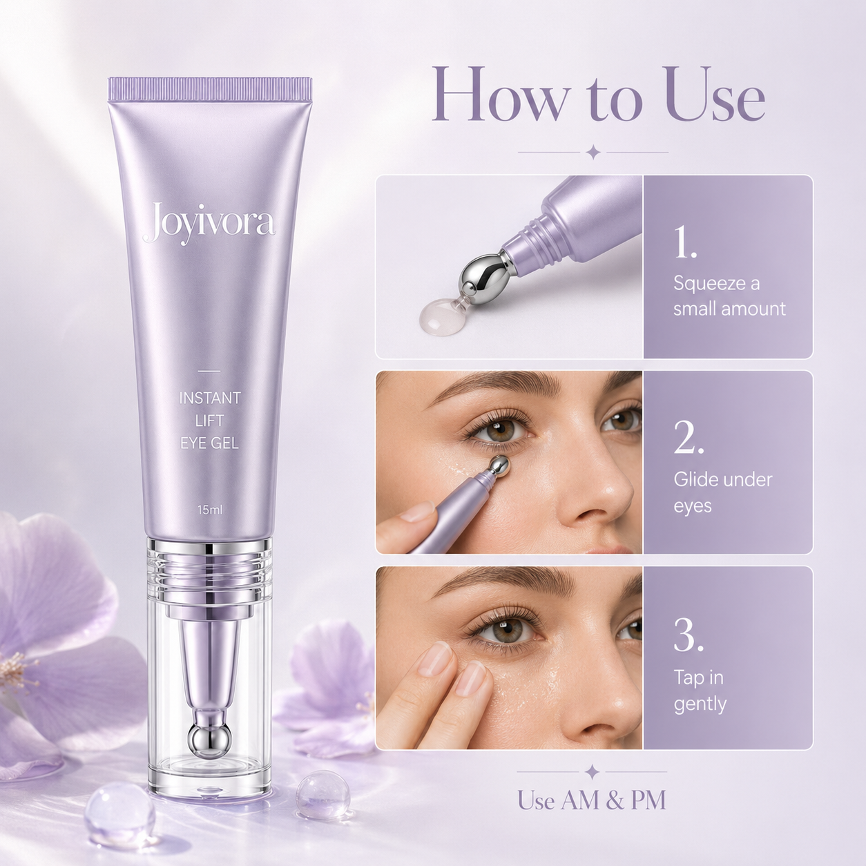 49% OFF · Limited-Time Deal ✨Joyivora Instant Lift Eye Gel
