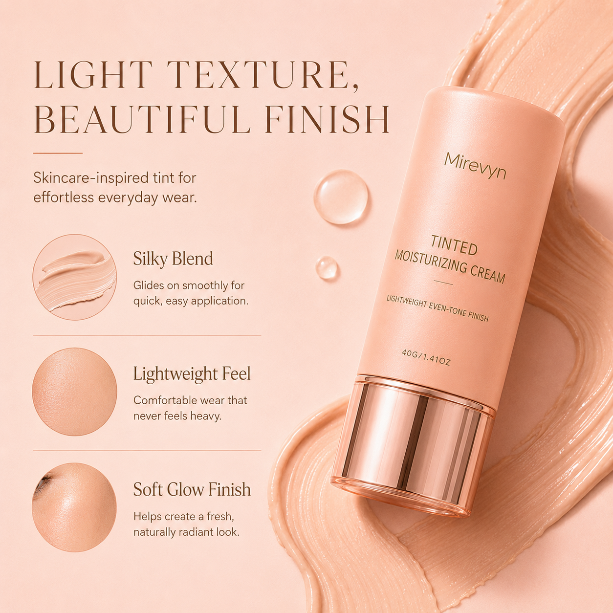 🎁FREE SHIPPING--Mirevyn CC Tinted Serum –✨ Color-Correcting Hydration for Even-Looking Skin