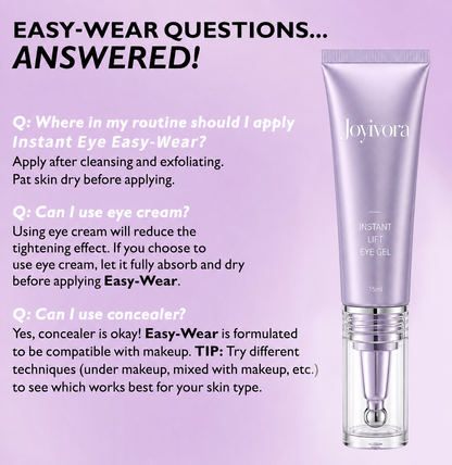 49% OFF · Limited-Time Deal ✨Joyivora Instant Lift Eye Gel
